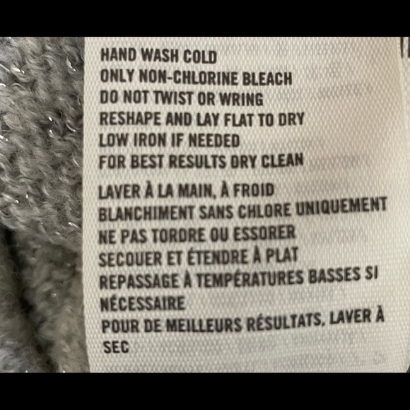 HOLLISTER two tone gray sweater in size Large - Picture 8 of 8